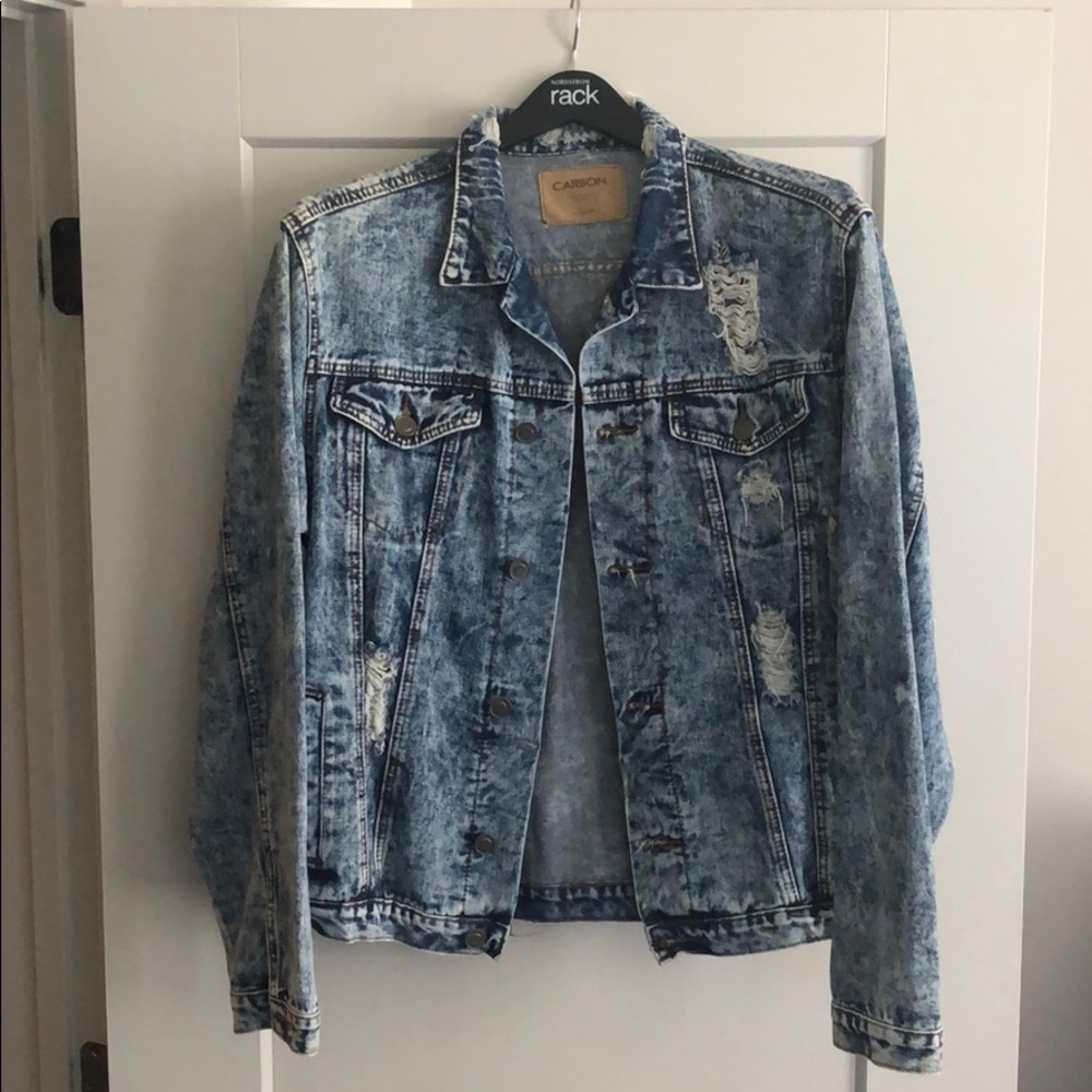 Carbon jean jacket